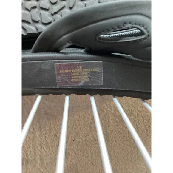 Flojos Mens Black Flip Flops Sandals Thong Beach Size 12 - Picture 6 of 7